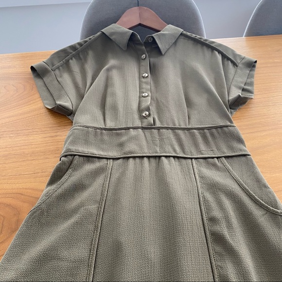 Army green dress - Picture 2 of 9